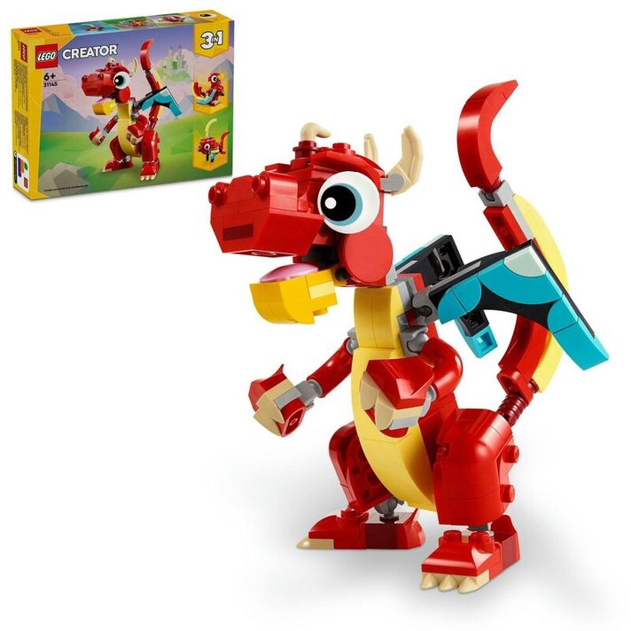 LEGO -  Creator 3 v 1 31145 Červený drak