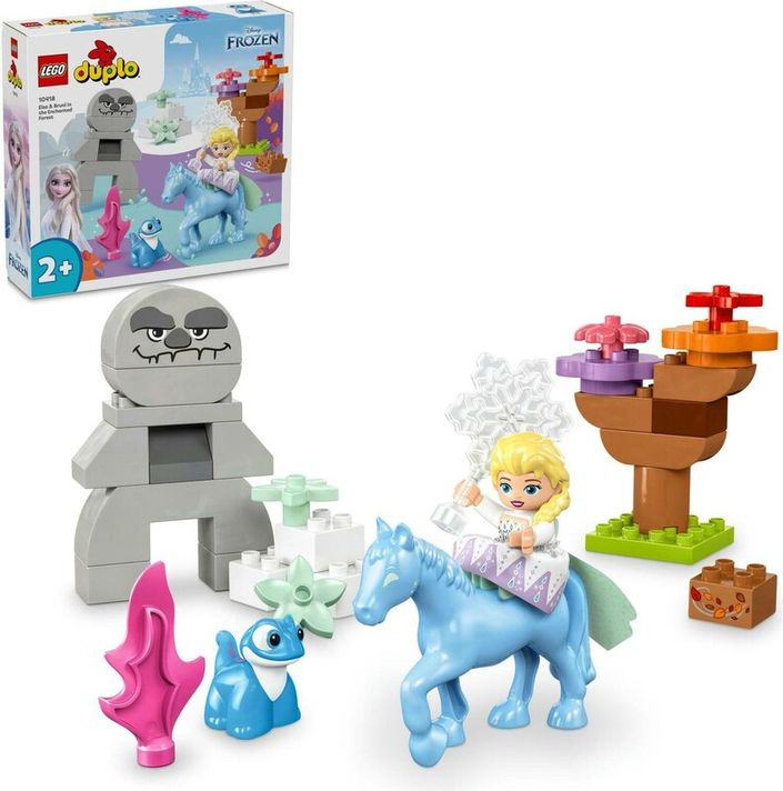 LEGO - DUPLO 10418 Elsa a Bruni v začarovanom lese