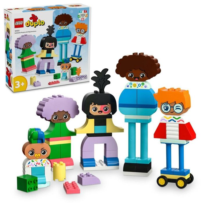 LEGO -  DUPLO 10423 Zostaviteľní ľudia s veľkými emóciami