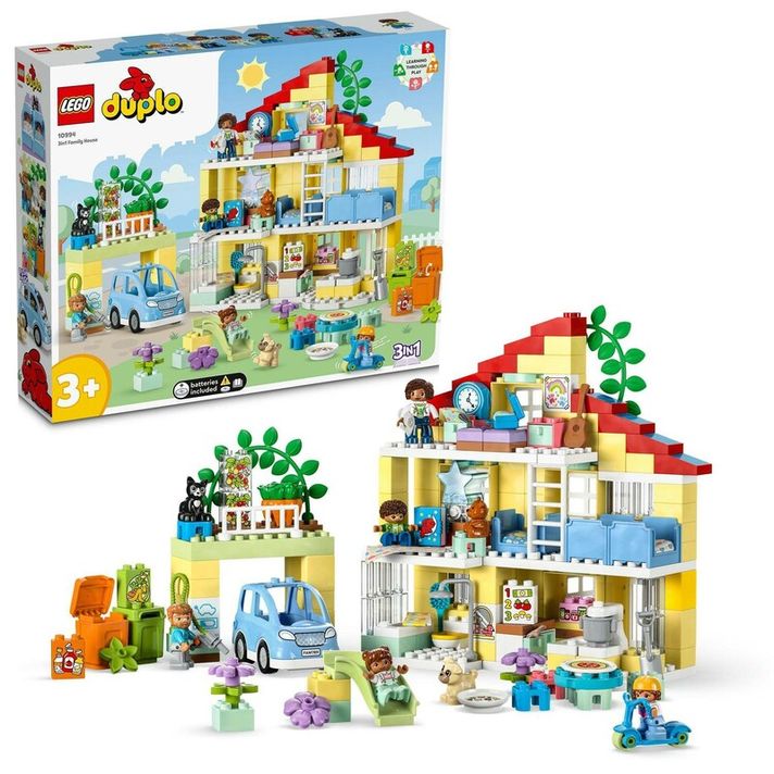 LEGO - DUPLO 10994 Rodinný dom 3 v 1