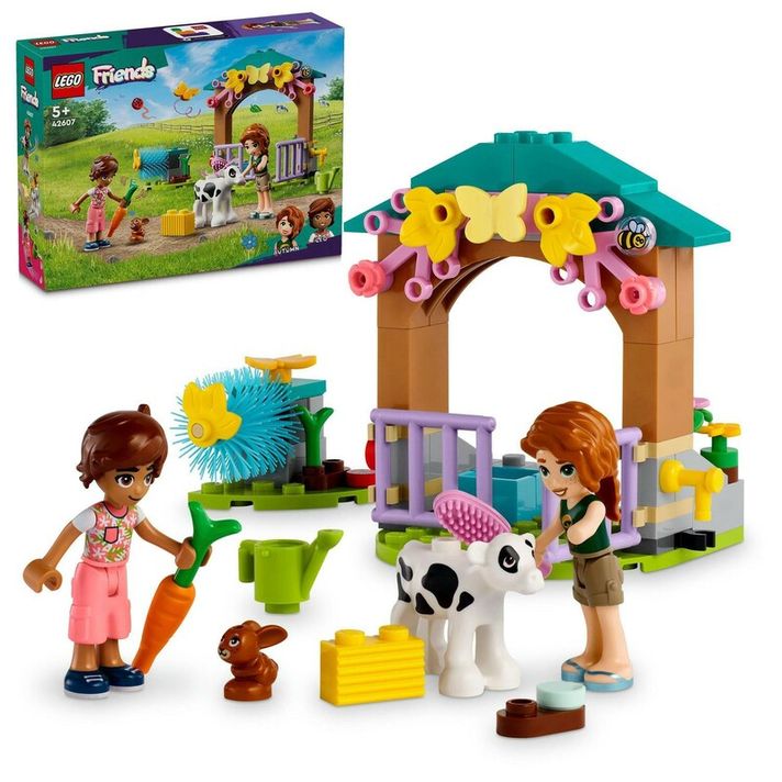 LEGO -  Friends 42607 Autumn a jej stajňa pre teliatko