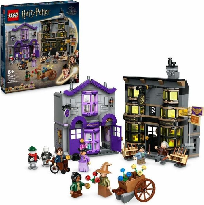 LEGO - Harry Potter 76439 Ollivanderov obchod a Obchod madam Malkinovej