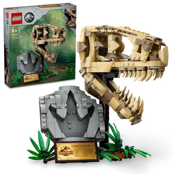 LEGO -  Jurassic World 76964 Dinosaurie fosílie: Lebka T-Rexa