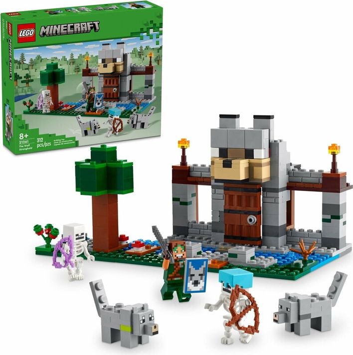 LEGO - Minecraft 21261 Vlčia pevnosť