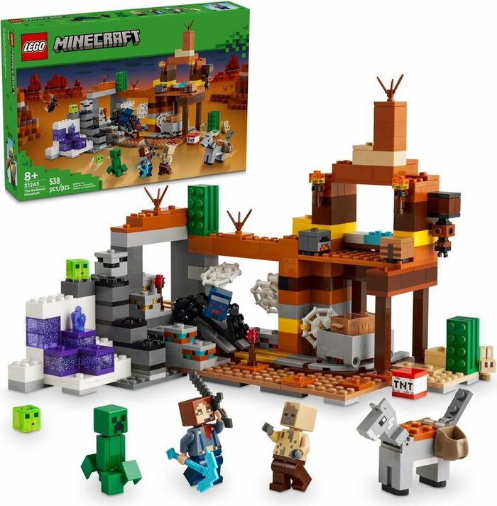 LEGO - Minecraft 21263 Banská šachta v pustatine