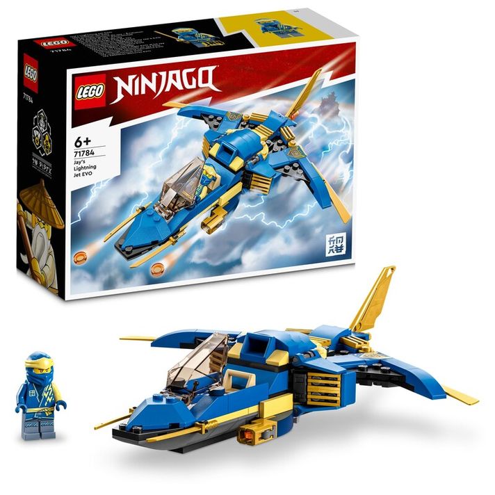 LEGO - NINJAGO 71784 Jayova blesková stíhačka EVO