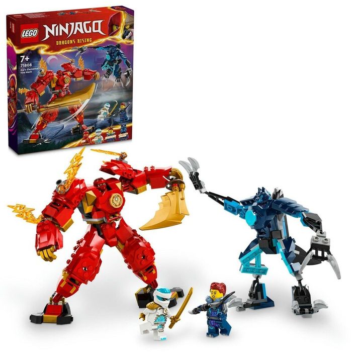 LEGO -  NINJAGO 71808 Kaiov živelný ohnivý robot