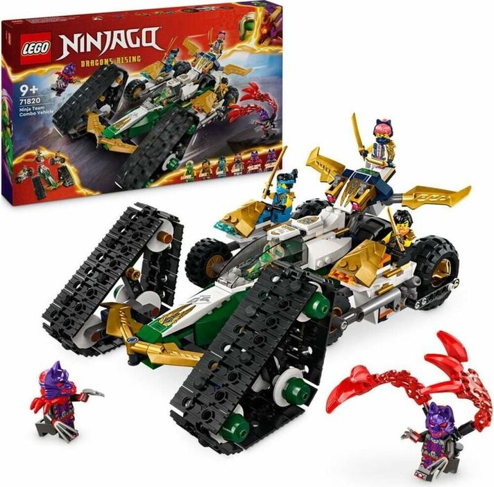 LEGO - NINJAGO 71820 Tím nindžov a kombo vozidlo