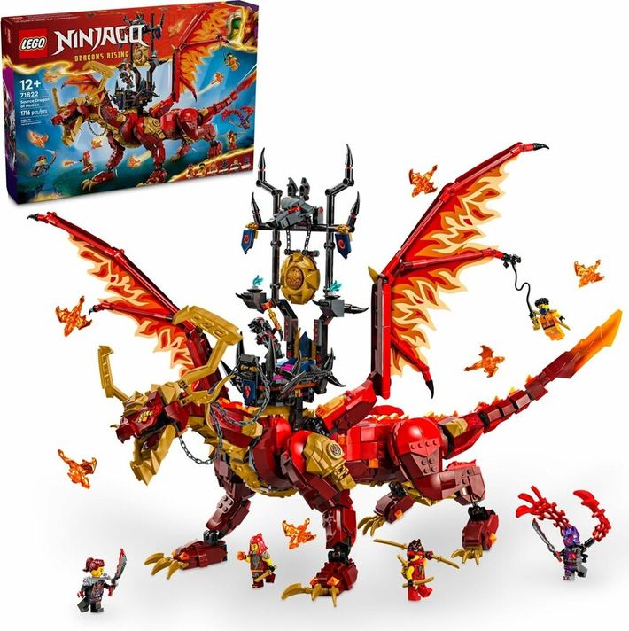 LEGO - NINJAGO 71822 Zdrojový drak pohybu