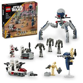 LEGO -  Star Wars 75372 Bojový balíček Klonového vojaka a Bojového droida