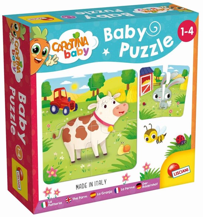 LISCIANIGIOCH - Carotina Baby Puzzle - Farma