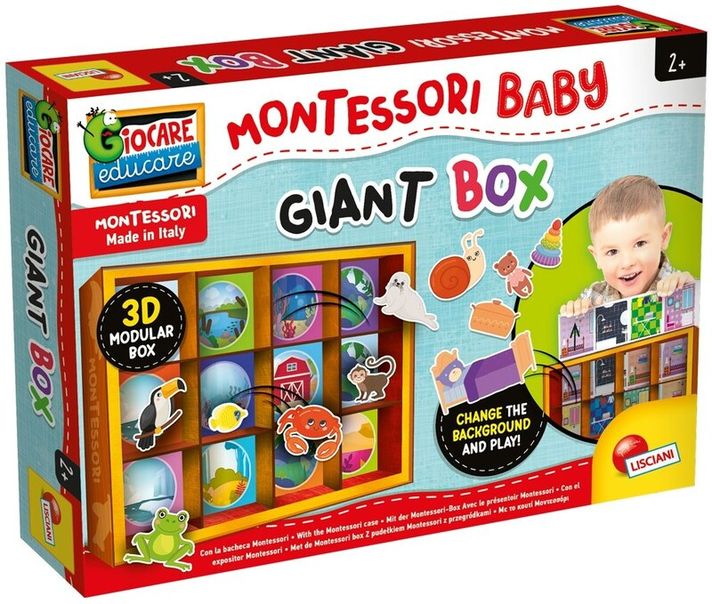 LISCIANIGIOCH - Montessori Baby Veľký Box