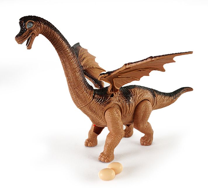 MAC TOYS - Dinosaurus na batérie, kladie vajcia