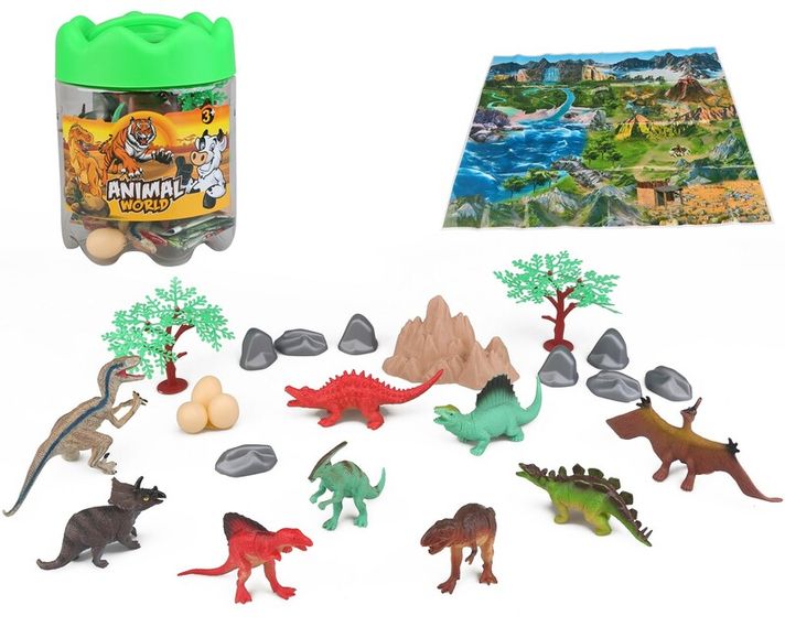 MAC TOYS - Dinosaury set 24ks