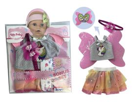 MAC TOYS - Topík s krídlami a sukňou pre bábiku 40-43 cm
