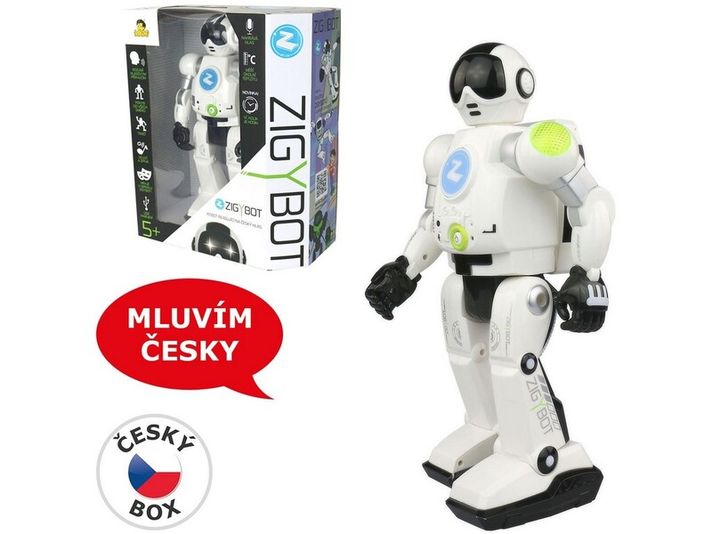 MADE - Robot Zigy čierna