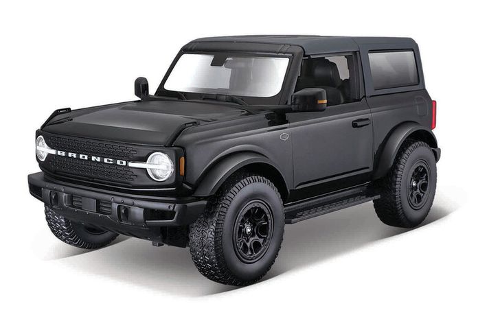 MAISTO - 1:18 SP. ED. (B) - 2021 Ford Bronco Wildtrak, metal čierny, 1:18