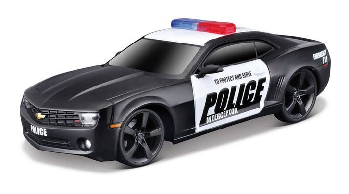 MAISTO - 2010 Chevrolet Camaro SS, polícia, so svetlami a zvukmi, 1:24