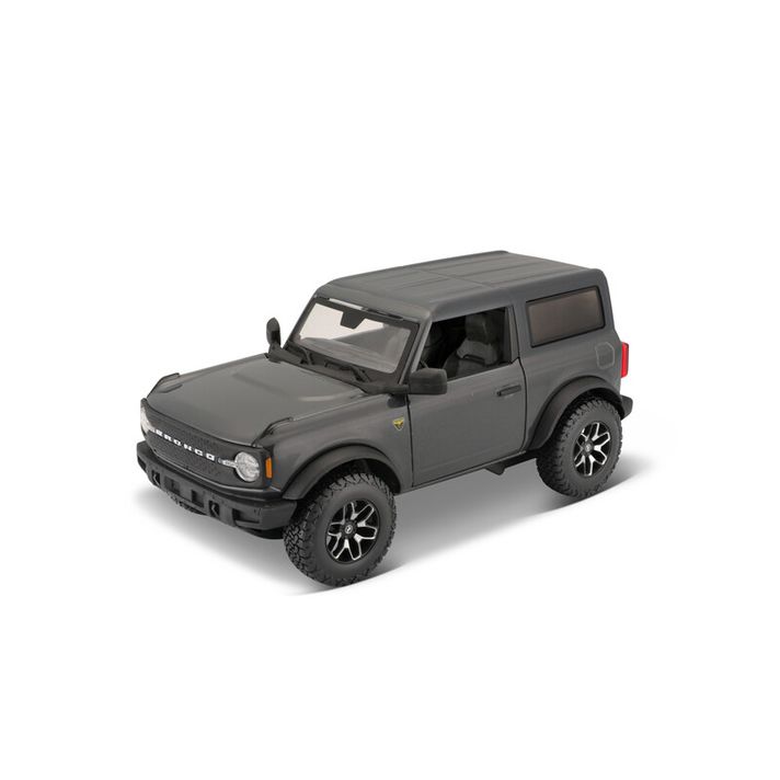 MAISTO - 2021 Ford Bronco, met. tmavo šedá, 1:24