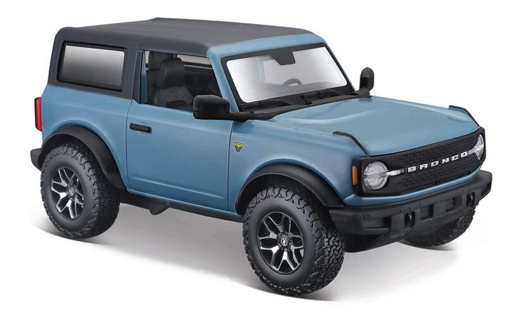 MAISTO - 2021 Ford Bronco, modrý, 1:24