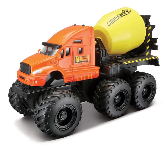 MAISTO - Builder Zone Quarry monsters, úžitkové vozidlá, miešačka