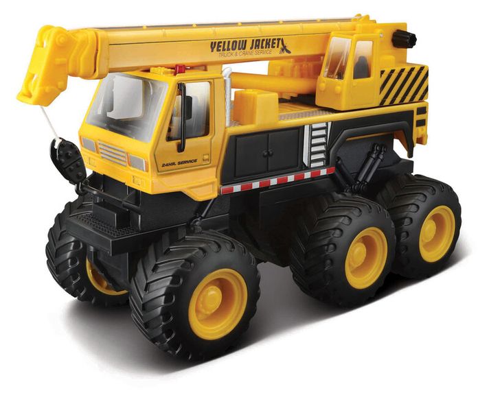 MAISTO - Builder Zone Quarry monsters, úžitkové vozidlá, žeriav