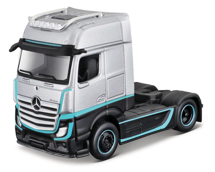 MAISTO - Custom Rigs-Mercedes-Benz Actros 1851, strieborno-čierny, 1:64