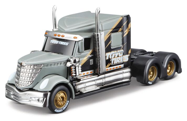 MAISTO - Design Custom Rigs, International Lone Star, šedé, 1:64