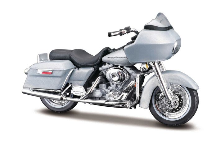 MAISTO - HD - Motocykel - 2002 FLTR Road Glide, blister box, 1:18