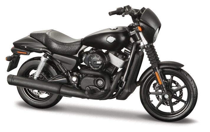 MAISTO - HD - Motocykel - 2015 Harley-Davidson Street 750, blister box, 1:18