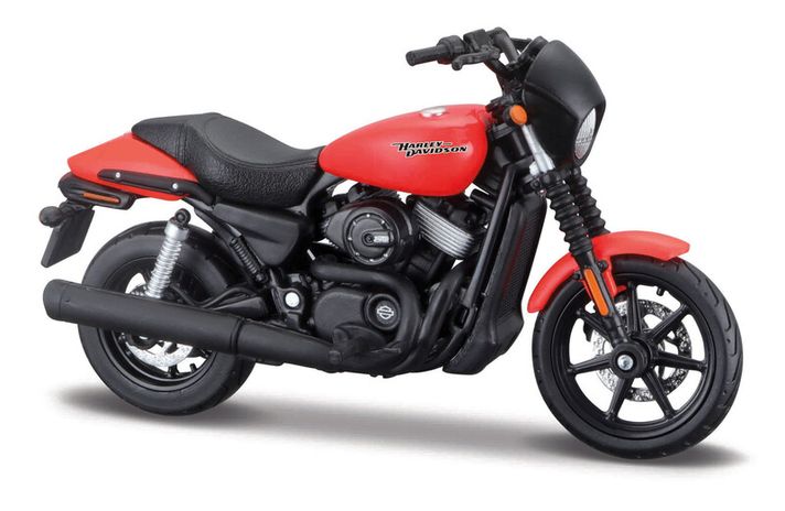 MAISTO - HD - Motocykel - 2015 Harley-Davidson Street 750, blister box, 1:18