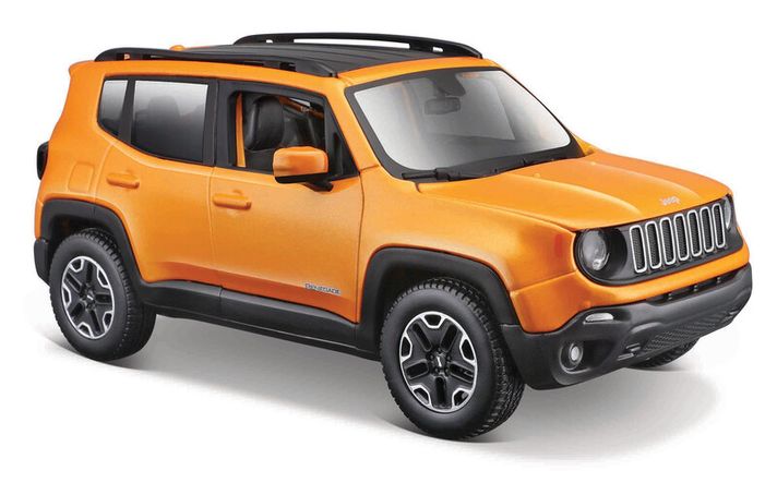 MAISTO - Jeep Renegade, oranžový, 1:24