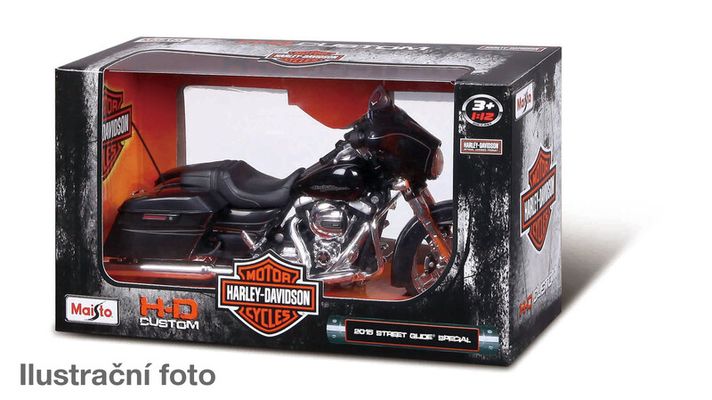 MAISTO - M. Motorcycles, 2017 Road King Special, window box, 1:12