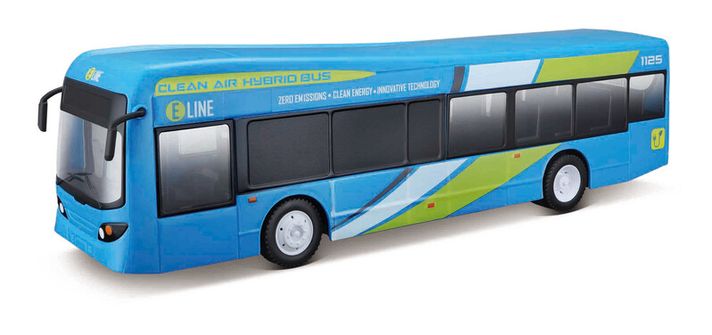 MAISTO - Maisto RC - Autobus - City Bus (2.4GHz), modrý