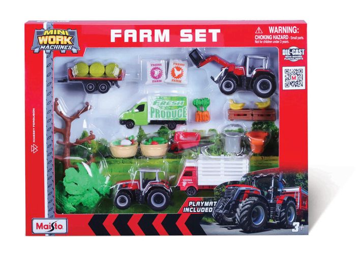 MAISTO - MEGA Farmársky set, Massey Ferguson