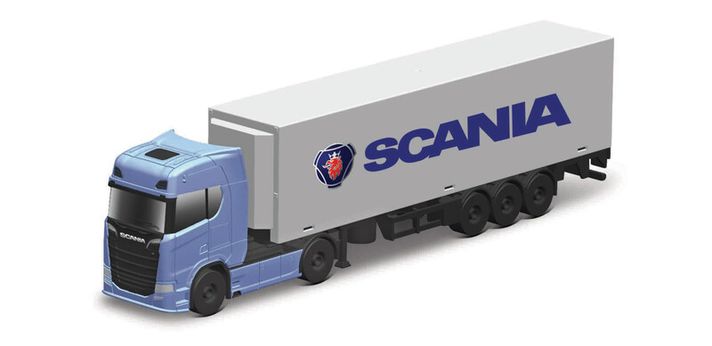 MAISTO - Mini pracovné stroje, Kontajnerový príves Scania 770S