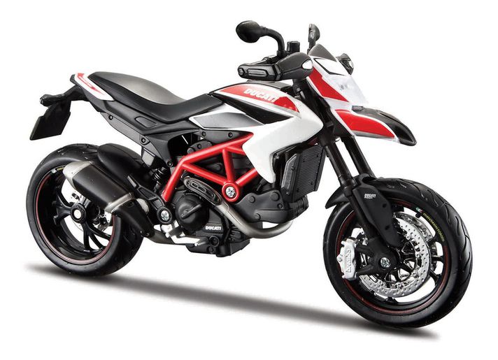 MAISTO - Motocykel, Ducati Hypermotard SP, 1:12