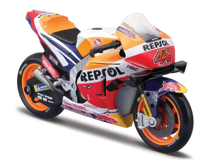 MAISTO - Motocykel, Repsol Honda Team 2021, (#44 POL ESPARGARO), 1:18