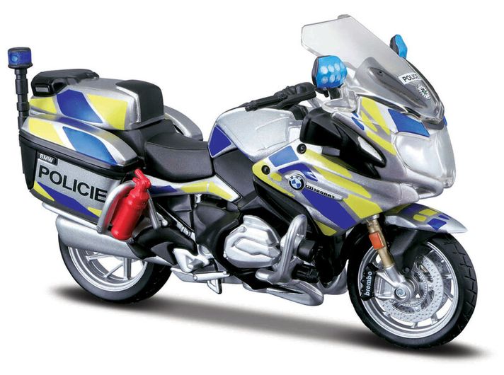 MAISTO - Policajný motocykel - BMW R 1200 RT, CZ, 1:18