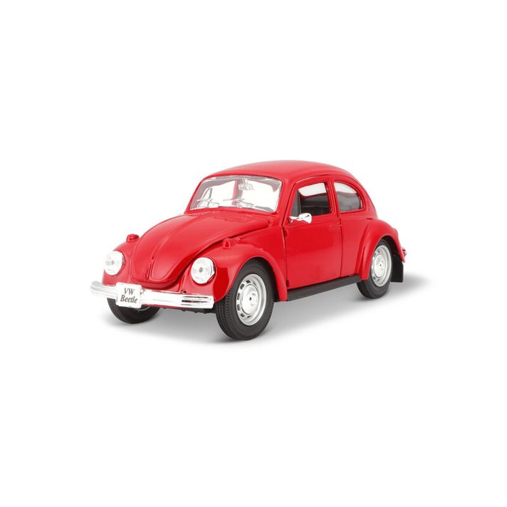 MAISTO - Volkswagen Beetle, červený, 1:24