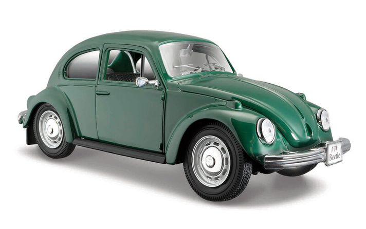 MAISTO - Volkswagen Beetle, zelený, 1:24