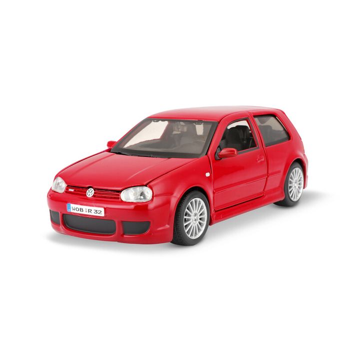 MAISTO - Volkswagen Golf R32, červený, 1:24