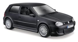 MAISTO - Volkswagen Golf R32, matný čierny, 1:24