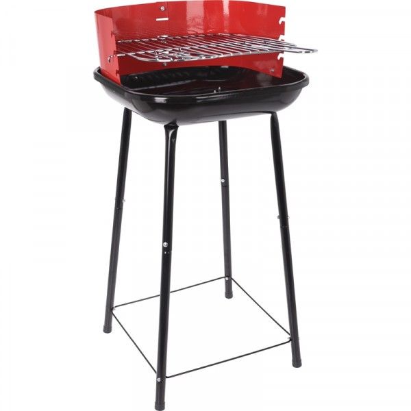 MAKRO - Gril štvorcový 40X40x74cm BBQ