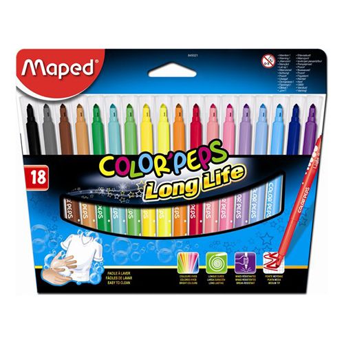 MAPED - Fixy "COLOR`PEPS", 18 ks