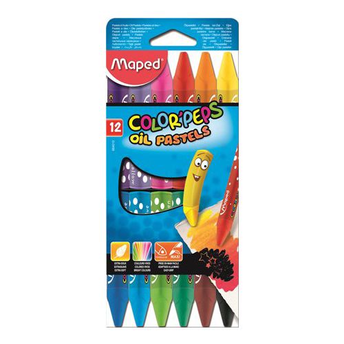 MAPED - Pastely olejové MAPED "COLOR`PEPS", 12 ks