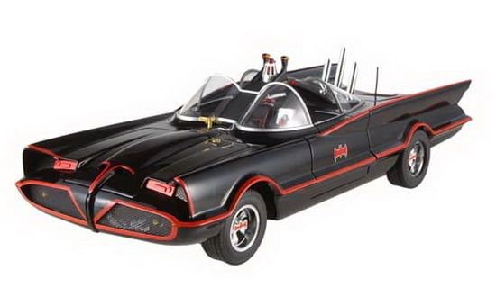 MATTEL - 1:18 BATMOBILE 1966 TV SERIES