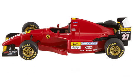 MATTEL - 1:43 FERRARI 412 T2 NURBURGRING 1995 no27 J.ALESI