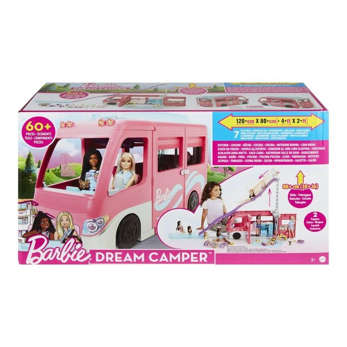 MATTEL - Barbie Karavan Snov S Obrovskou Šmykľavkou