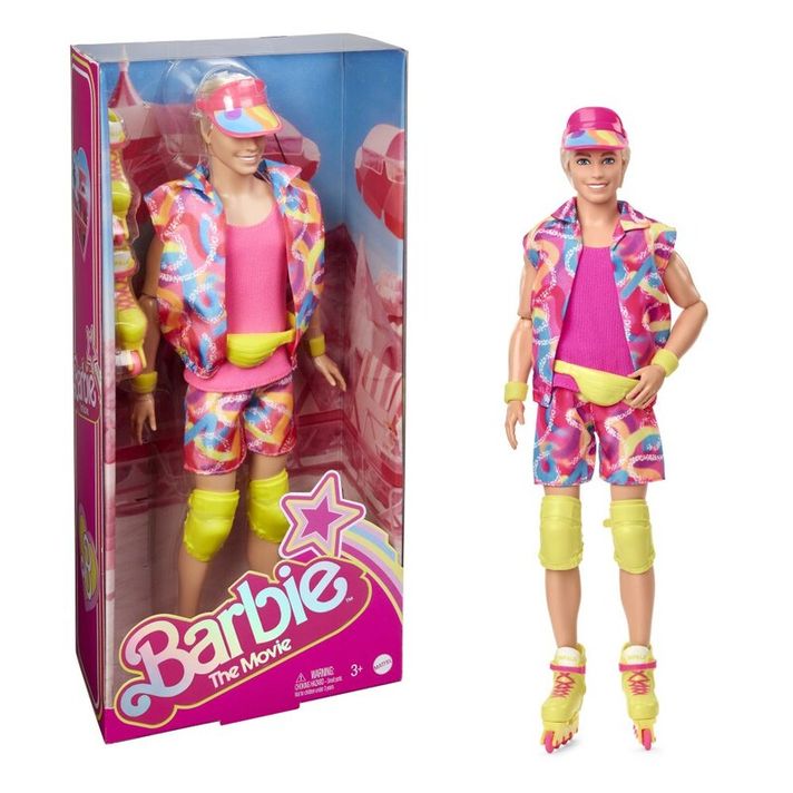 MATTEL - Barbie Ken vo filmovom oblečku na kolieskových korčuliach